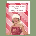 Sabrina Carpenter Christmas Card