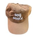 Silver Spider Dad Cap - Soy Sauce