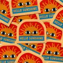 Big Sticker Hello Sunshine