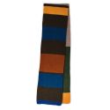 Robert Mackie Sween Scarf Green Stripe