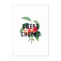 East End Sweet Cheeks A3 Print