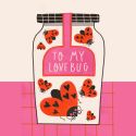 Love Bug Valentines Card