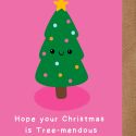 Tree-mendous Christmas Card