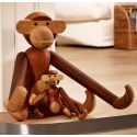 Kay Bojesen Small Teak Wooden Monkey