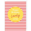 Sister Birthday Card