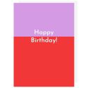 Happy Birthday Pink Card