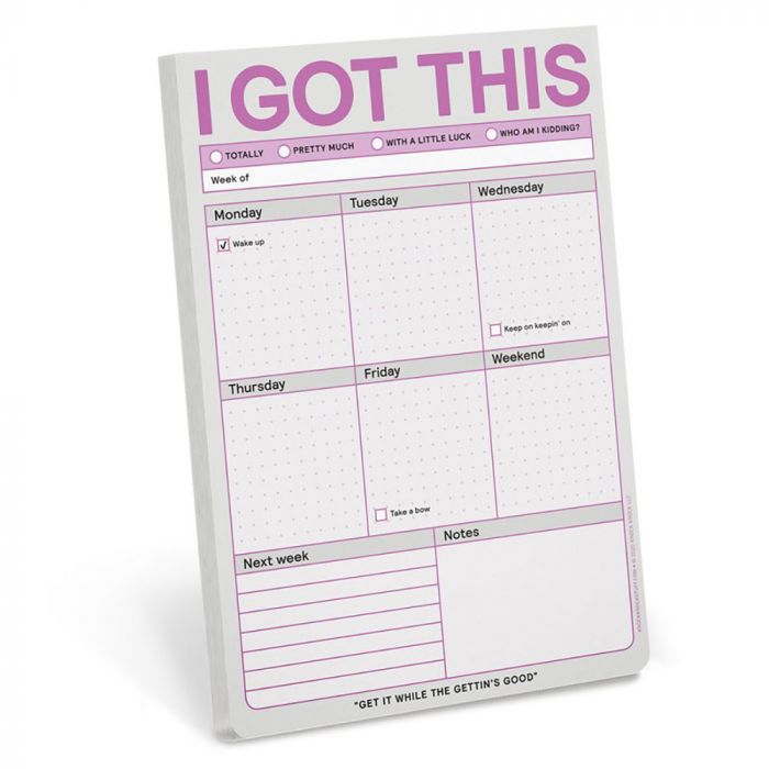 I Got This Notepad - Lilac