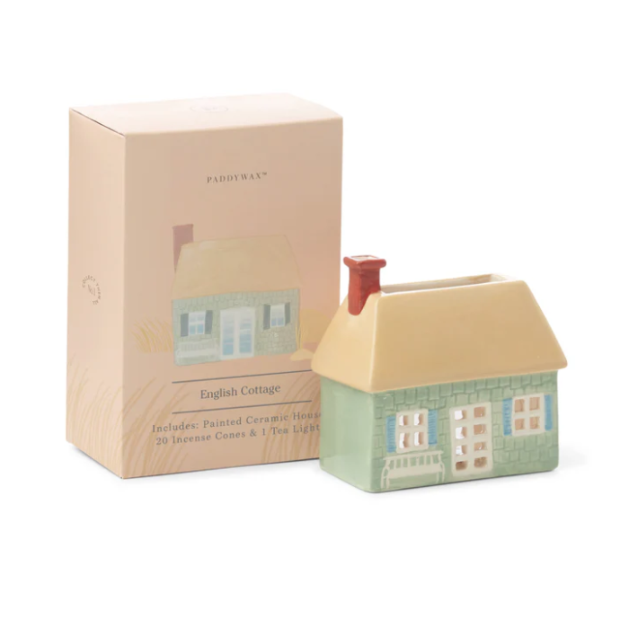 Paddywax, Incense & Tea Light Holder, No. 04 English Cottage