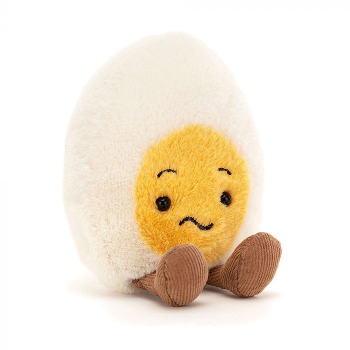 Jellycat Amuseable Confused Boiled Egg | Utility Gift UK