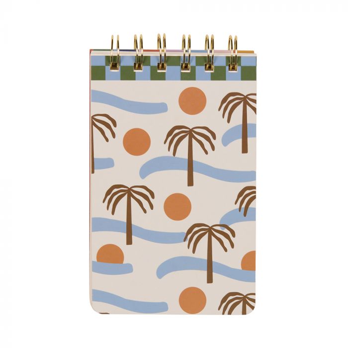 Adopo Twin Wire Notepad - Palm