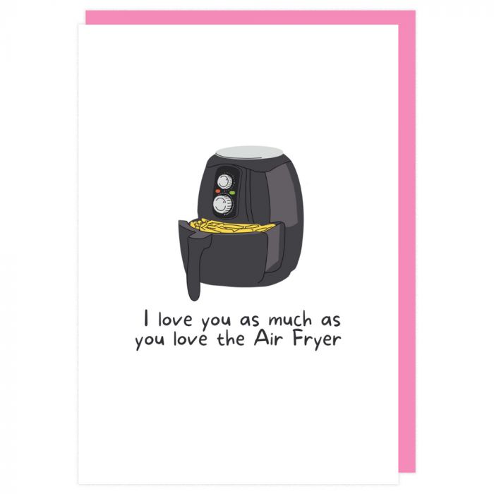 Air Fryer Mother's Day Card