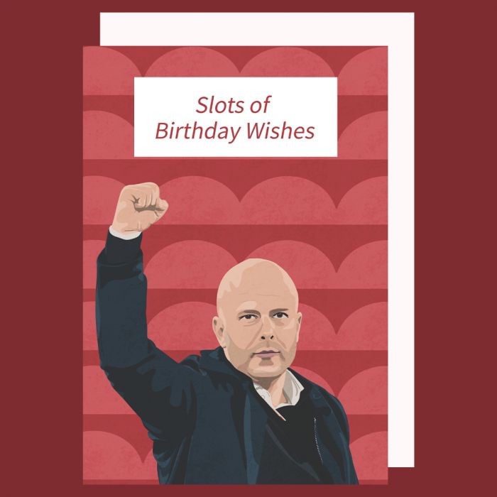 Arne Slot Birthday Card