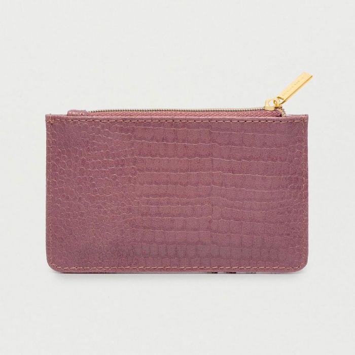 dusty pink wallet