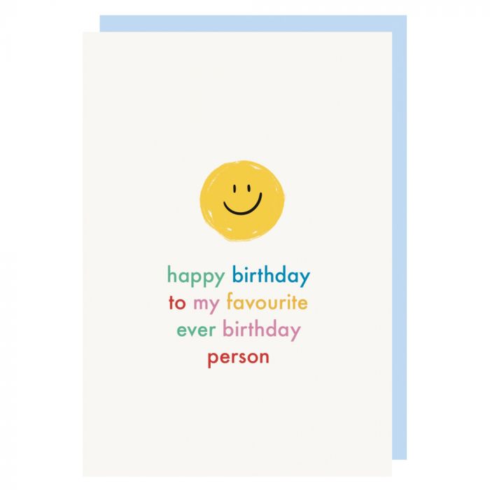 Birthday Person Card