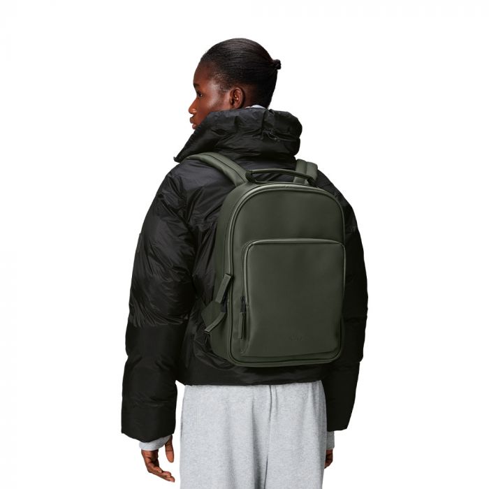 Rains Book Backpack - Green 