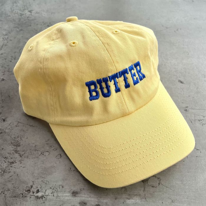 Silver Spider Dad Cap - Butter