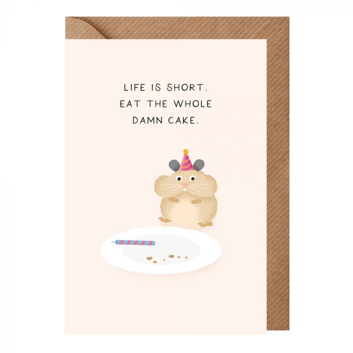 Whole Damn Cake Card