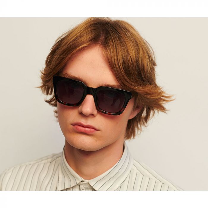 Black cool sunglasses best sale