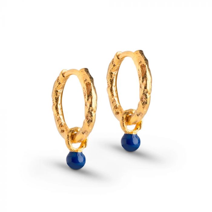 Belle store blue earrings