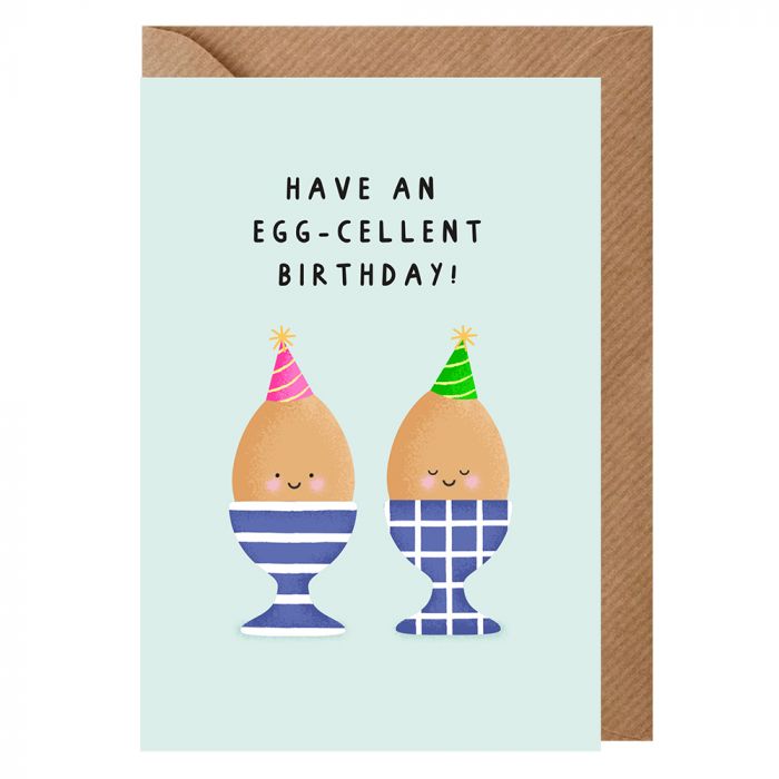 Egg-cellent Birthday Card