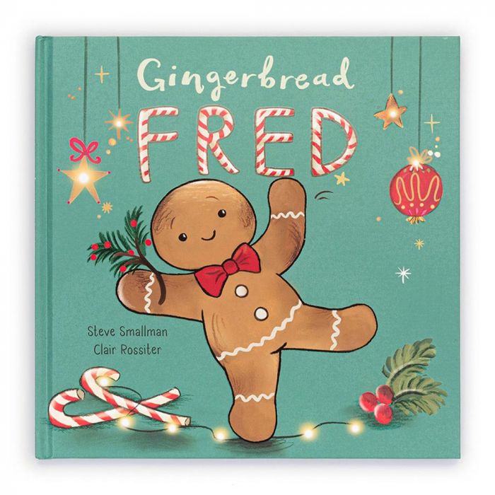 Jellycat Gingerbread Fred Book