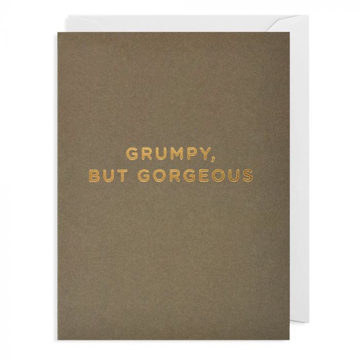 Grumpy But Gorgeous Card | Utility Gift UK