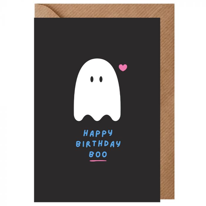 Happy Birthday Boo Card