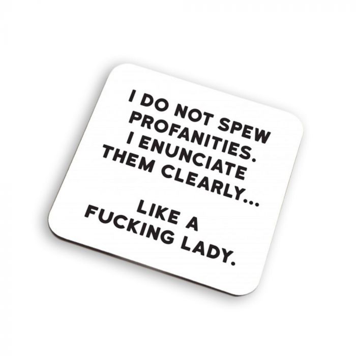 Profanities Coaster