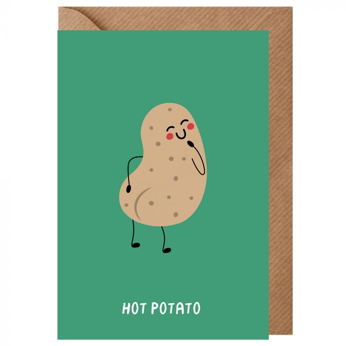 Hot Potato Valentines Card