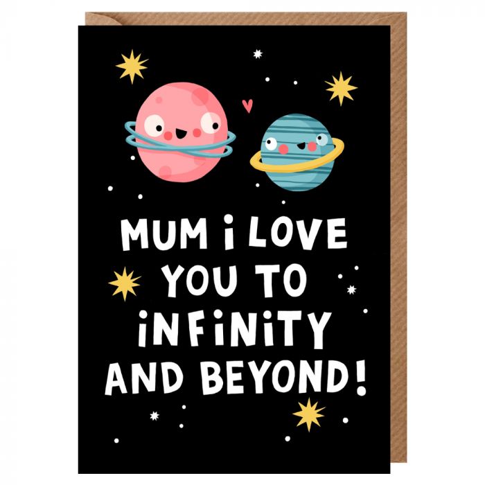 Infitinty and Beyond Mother's Day Card