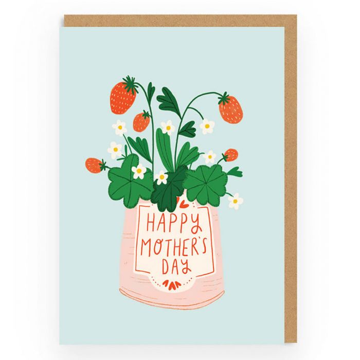 Strawberries Mother's Day Card