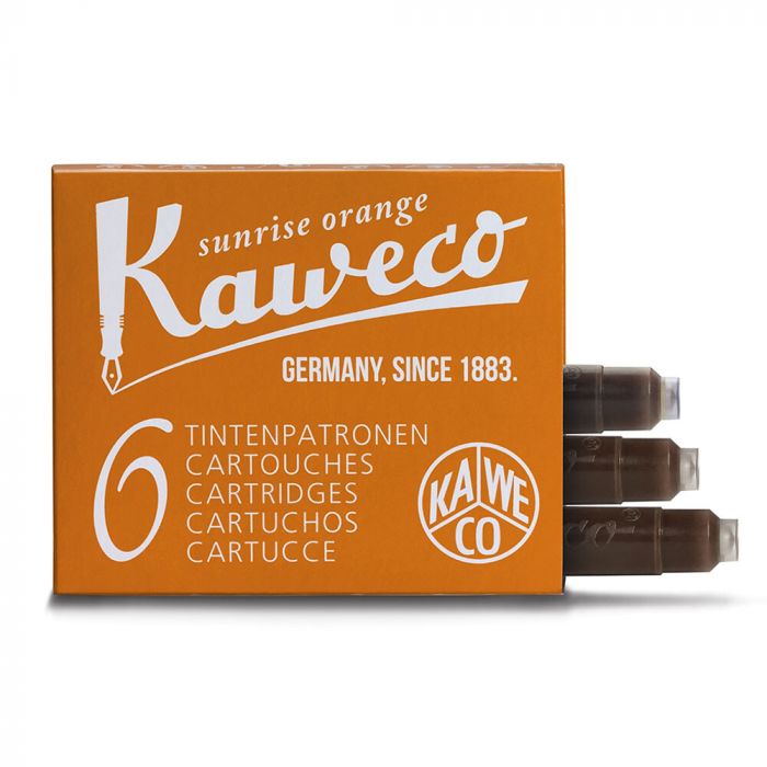 Kaweco Ink Cartridges - Sunrise Orange