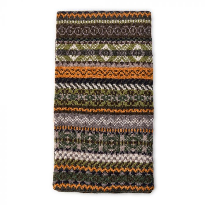 Robert Mackie Lochinver Scarf Green