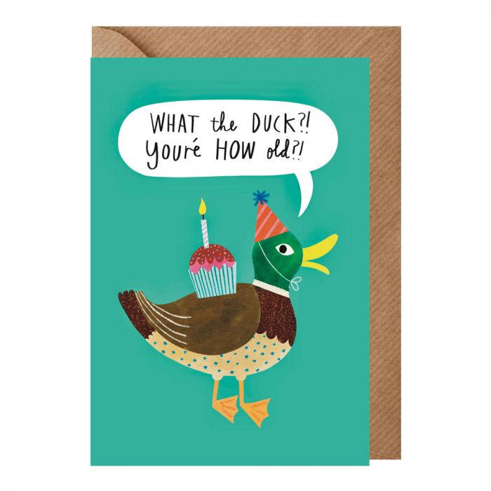 What the Duck? Birthday Card