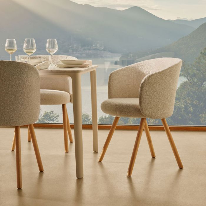 Vitra Mikado Side Chair - Oak, Nubia 01