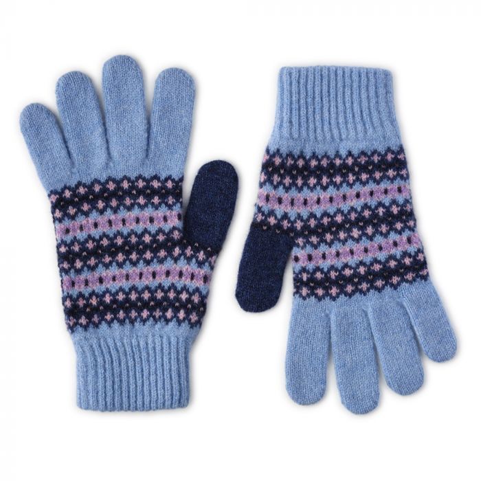 Robert Mackie Morar Women's Gloves Blue