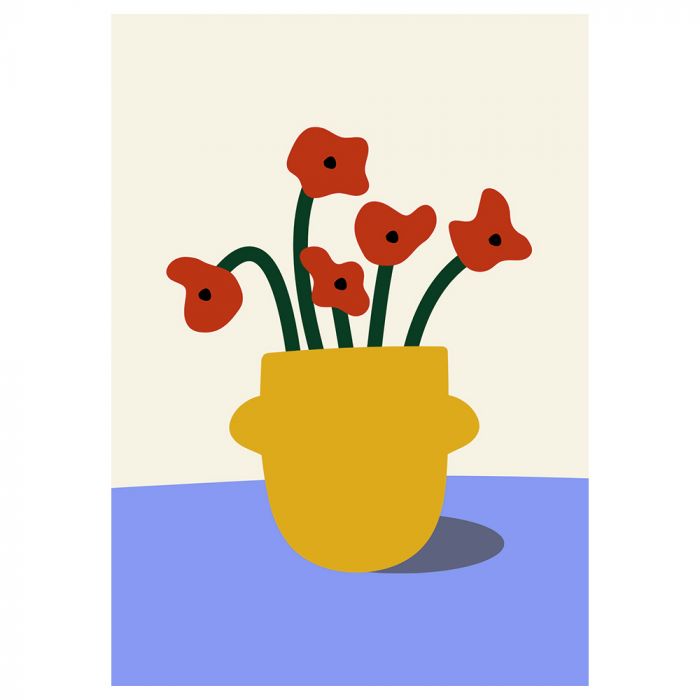 Art Poppies A3 Print