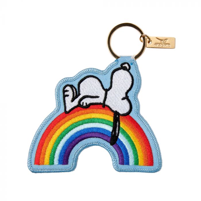 Snoopy Key Charm Rainbow