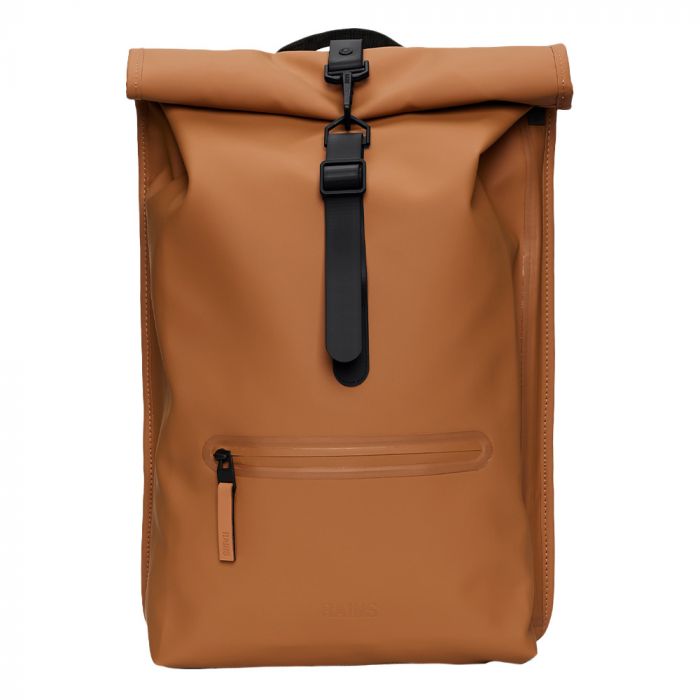 Rains Rolltop Rucksack - Rust 