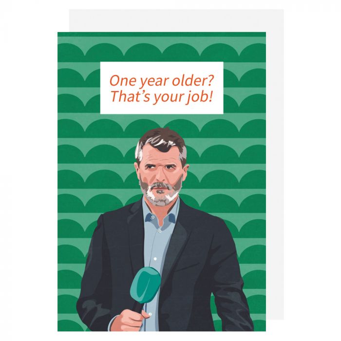 Roy Keane Birthday Card