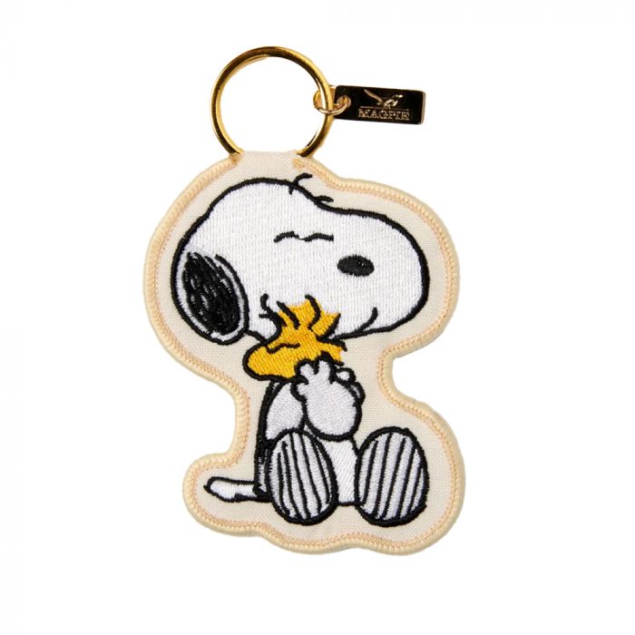 Snoopy Key Charm Hug