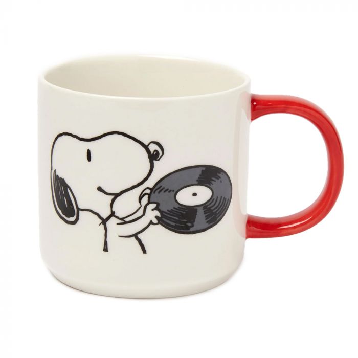 Peanuts Snoopy Vinyl Music Is Life Mug