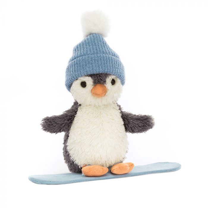 Jellycat Peanut Penguin Snowboarding