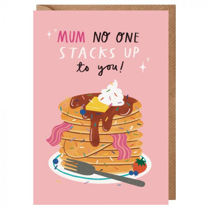 Stacks Up to You Mother's Day Card