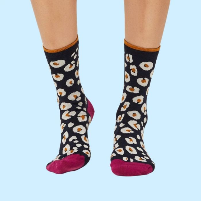 womens navy socks