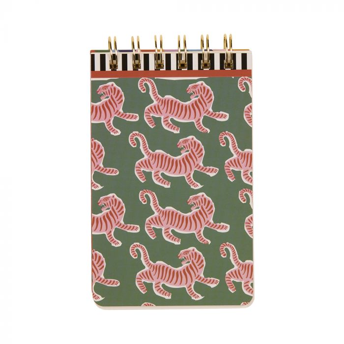 Adopo Twin Wire Notepad - Tiger