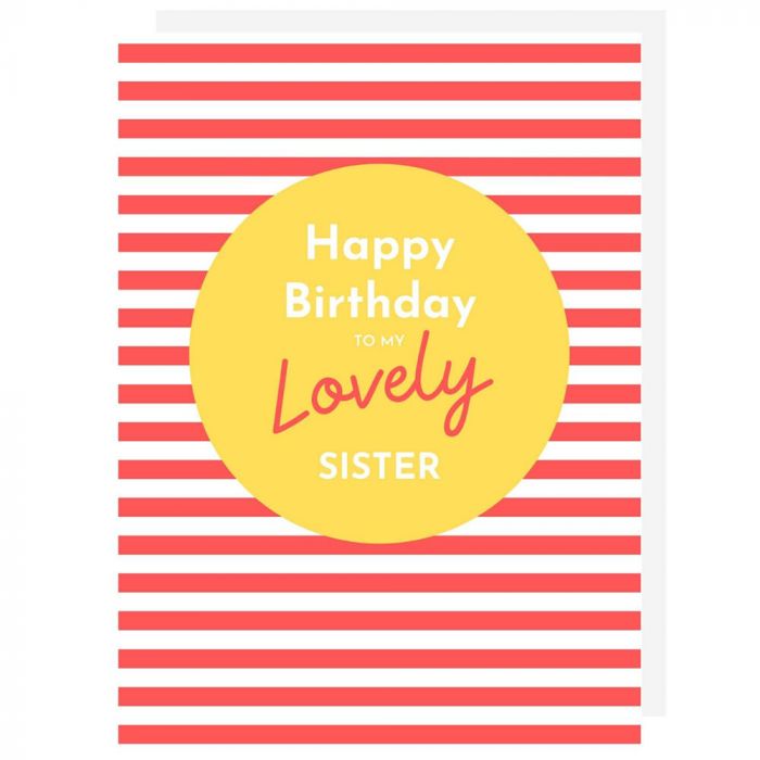 Sister Birthday Card