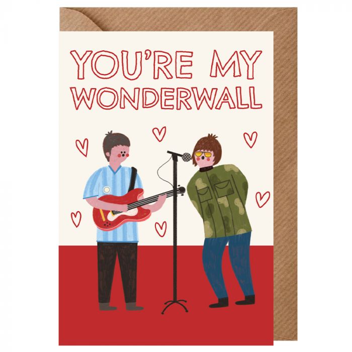 Wonderwall Valentines Card