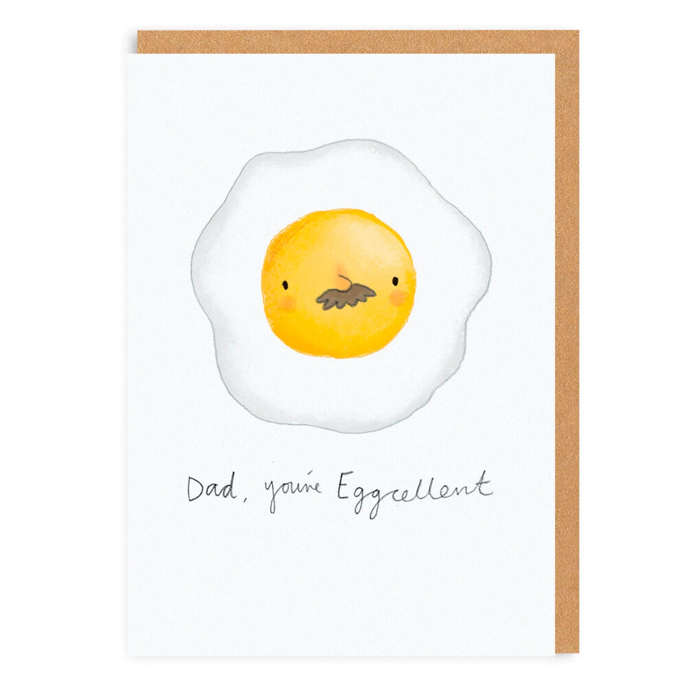 Dad You're Eggcellent Card