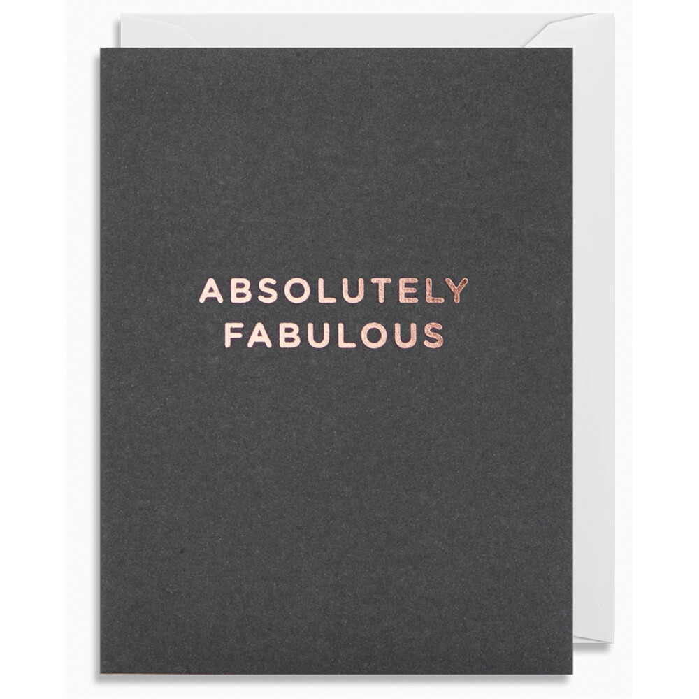 Absolutely Fabulous Card